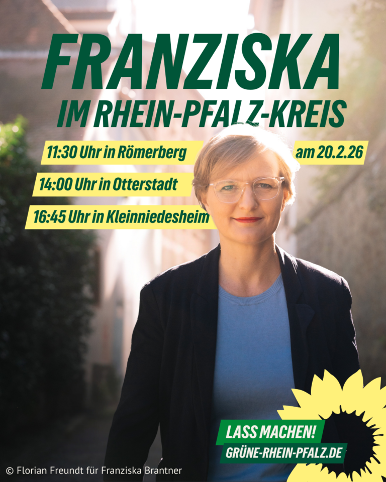 Rhein-Pfalz-Kreis-Tour von Franziska Brantner und Katrin Eder